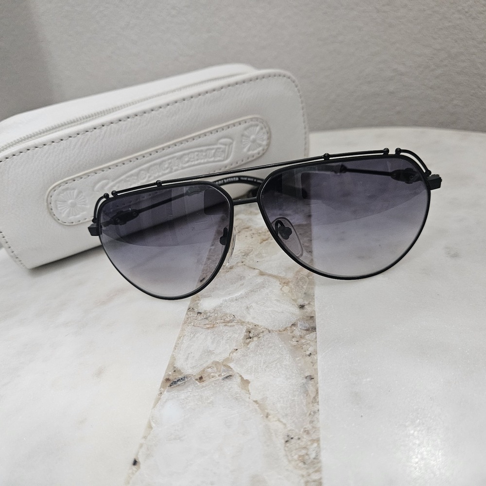 Chrome‎ Hearts KUFANNAW ll  Sunglasses Large Aviator Fit